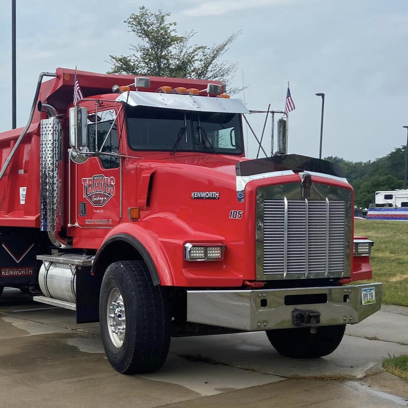 Kenworth dump truck