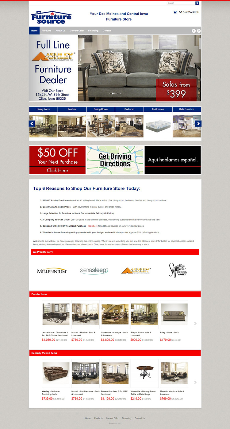 furniture-source Furniture Source website screenshot